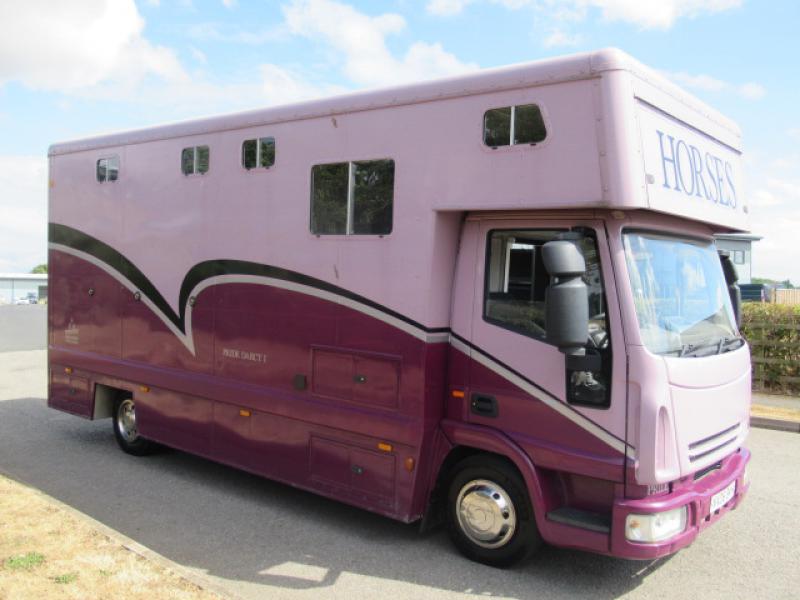 15-678-2006 Iveco Eurocargo 75E17 7.5 Ton Coach built by Pride coach builders. Stalled for 3 with smart living.. Full tilt cab.. Recent Build