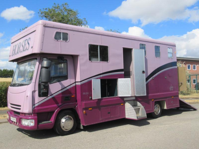 15-678-2006 Iveco Eurocargo 75E17 7.5 Ton Coach built by Pride coach builders. Stalled for 3 with smart living.. Full tilt cab.. Recent Build