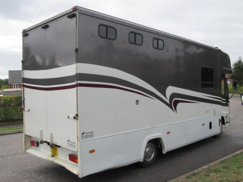 22-372-2006 Iveco Eurocargo 75E17 7.5 Ton Coach built by Minster coach builders. Stalled for 3. Smart luxury living. Sleeping for 4. Full tilt.. No external tack locker not intruding into the horse area