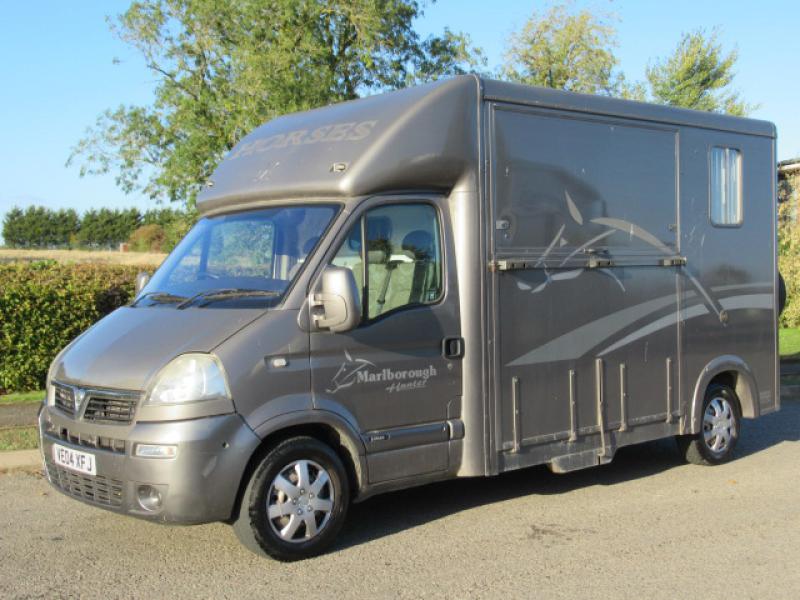 22-385-2004 Vauxhall Movano 3.5 Ton Coach built by Marlborough coach builders. Stalled for 2 rear facing.. Smart changing area at rear.  78,059 Miles  Excellent condition throughout