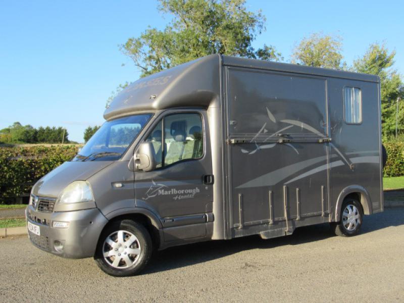 22-385-2004 Vauxhall Movano 3.5 Ton Coach built by Marlborough coach builders. Stalled for 2 rear facing.. Smart changing area at rear.  78,059 Miles  Excellent condition throughout