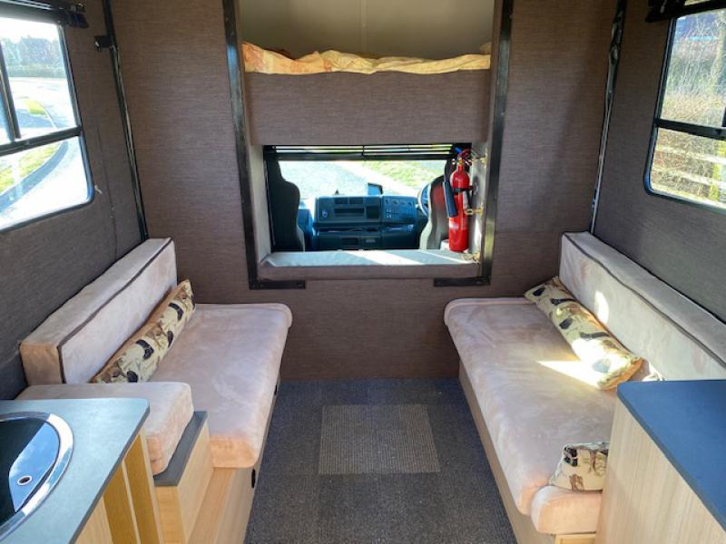 22-400-2008 MAN TGL Automatic 7.5 Ton Coach built by FVM Horseboxes. Stalled for 3. Smart spacious living, sleeping for 4. Toilet and shower. Rear air suspension... Full tilt cab... Excellent condition throughout