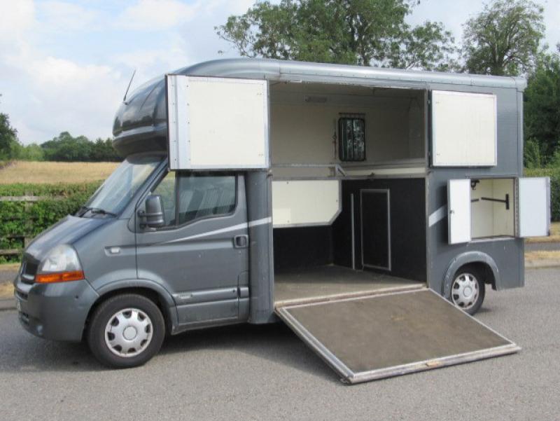 23-508-2006 Renault Master Automatic 3.5 Ton Coach built by Regent Coach builders. Weekender Model Stalled for 2 rear facing. LWB chassis. External tack locker