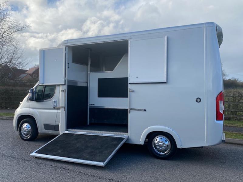 23-517-2019 Citroen Relay 3.5 Ton Coach built by Chaighley. Long stall model. Brand new build on LWB chassis. Stalled for 2 rear facing. Finished off in metallic silver.. STUNNING