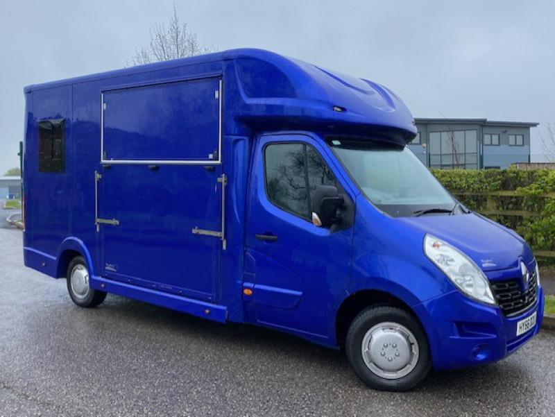 23-544-2016 66 Renault Master 3.5 Ton Coach built by Roughan coach builders. Built on Long wheelbase chassis.. Long stall model. Stalled for 2 rear facing. 63,274 Miles. High specification .
