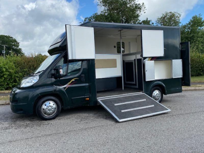 23-599-2009 Citroen Relay 4.5 ton Coach built by Courchevel coach builders. Stalled for 2 rear facing.. Large changing area at the rear with twin rear doors.. Only 79,441 Miles... Excellent condition throughout