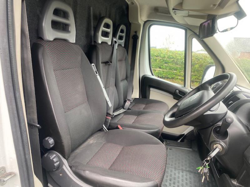 23-627-2014 Citroen Relay 3.5 ton Select Pro new build. Long stall model. LWB. Stalled for 2 rear facing. High specification