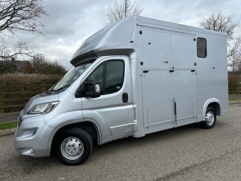24-781-2015 Fiat Ducato 3.5 Ton Select Excel Long stall model. NEW BUILD. Stalled for  rear facing.. Full wall between horse area and changing area.. LWB chassis..