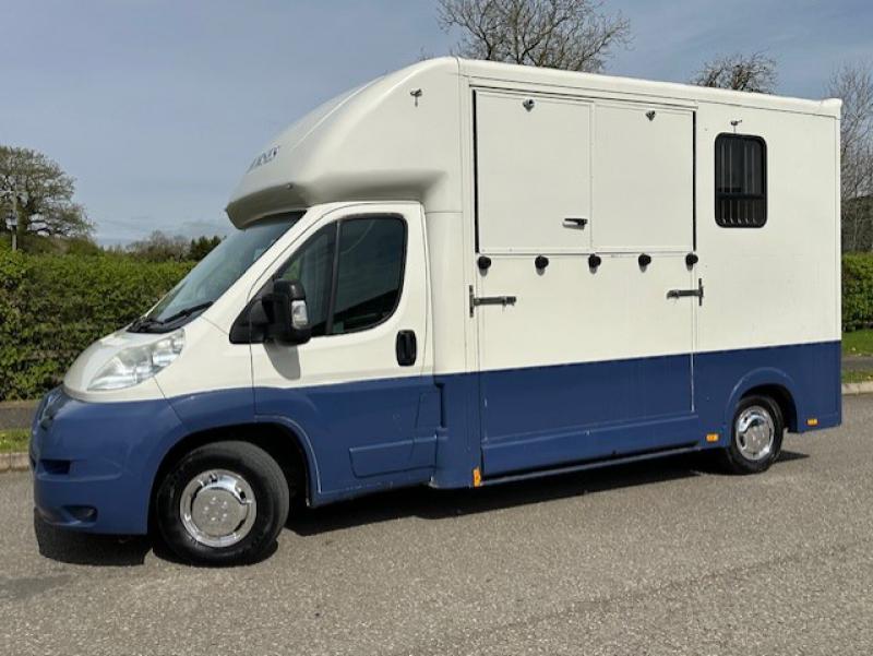 24-799-2012 Model 61 Peugeot Boxer 3.5 Ton Coach built by Select. Select Pro Model. Full wall  Stalled for 2 rear facing. Built on LWB chassis.